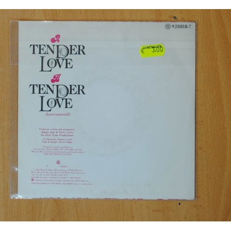 FORCE M.D.´S - TENDER LOVE / TENDER LOVE INSTRUMENTAL - SINGLE