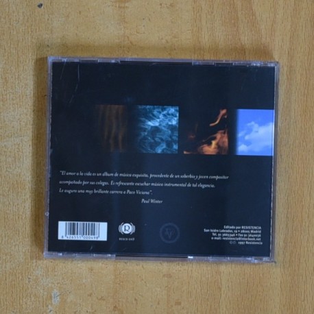 PACO VICIANA - EL AMOR A LA VIDA -CD