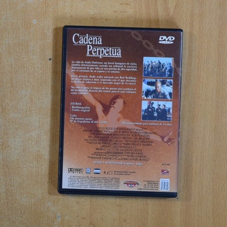 CADENA PERPETUA - DVD