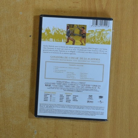 ESPARTACO - DVD