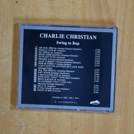 CHARLIE CHRISTIAN - SWING TO BOP - CD