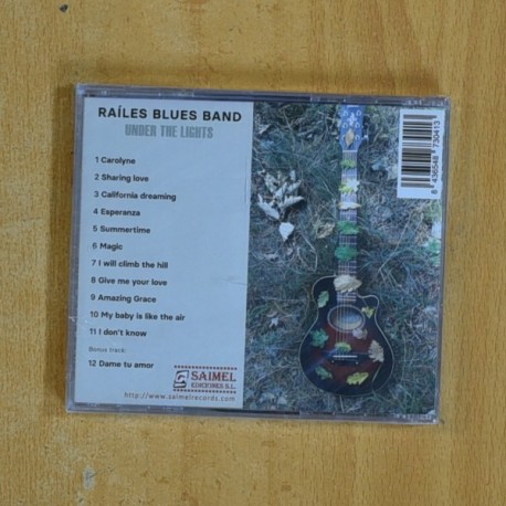 RAILES BLUES BAND - UNDE THE LIGHTS - CD