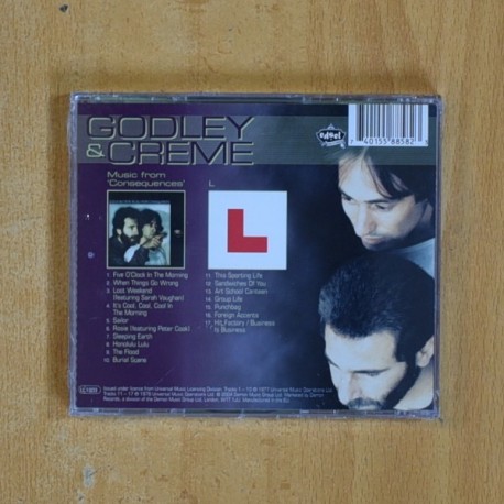 GODLEY & CREME - MUSIC DROM CONSEQUENCES / L - CD