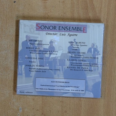 LUIS AGUIRRE - SONOR ENSEMBLE SAN PETERSBURGO - CD
