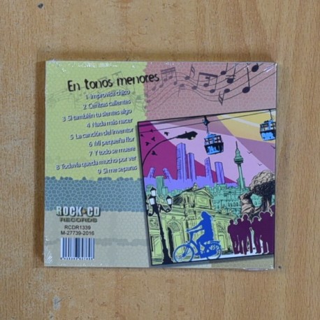 VOZ ROTA - EN TONOS MENORES - CD