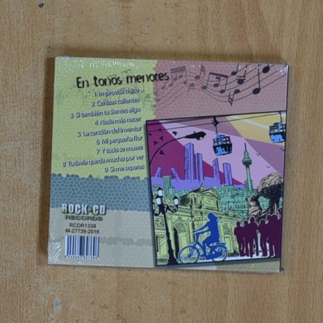 VOZ ROTA - EN TONOS MENORES - CD