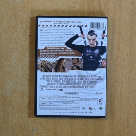 RESIDENT EVIL ULTRATUMBA - DVD