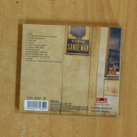 ISMAEL SERRANO - LA TRAICION DE WENDY - CD