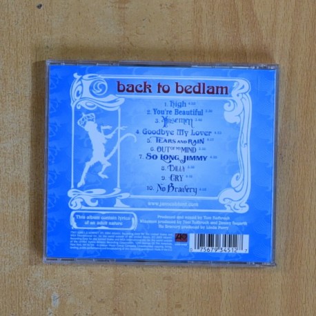 JAMES BLUNT - BACK TO BEDLAM - CD
