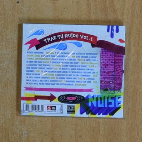 VARIOS - TRAE TU RUIDO VOL 1 - CD