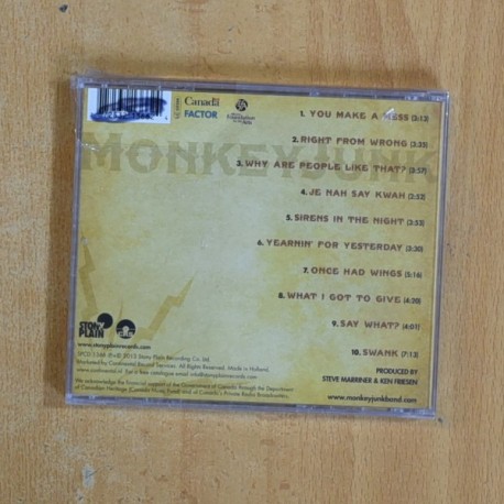 MONKEY JUNK - ALL FREQUENCIES - CD