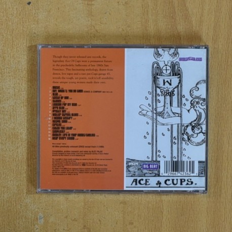 THE ACE OF CUPS - ITS BAD FOR YOU BUT BUY IT - CD