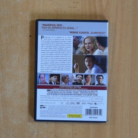 HEMINGWAY & GELLHORN - DVD