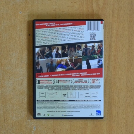 EL LADO BUENO DE LAS COSAS - DVD