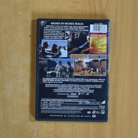 EL SEÑOR DE LA GUERRA - DVD