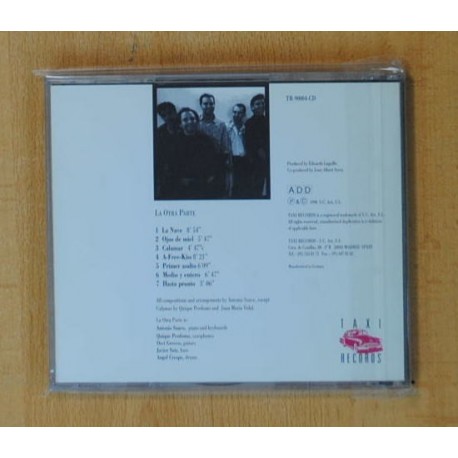 LA OTRA PARTE - LA OTRA PARTE - CD