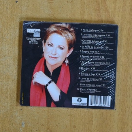 ANA REVERTE - REVUELO DE PASION - CD