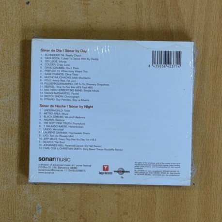 VARIOS - SONAR 2003 - CD