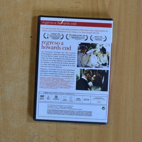 REGRESO A HOWARDS END - DVD