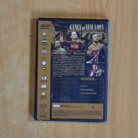 GANGS OF NEW YORK - DVD