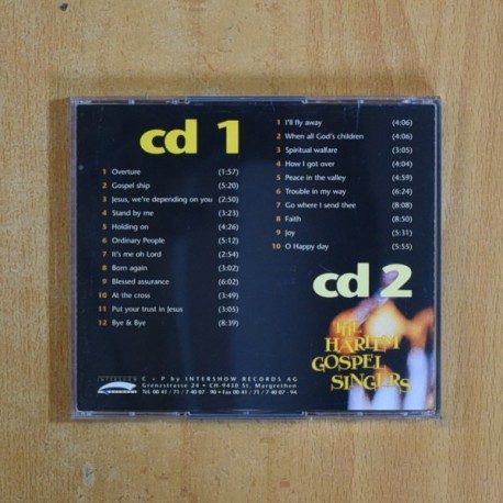 VARIOS - THE HARLEM GOSPEL SINGERS - CD