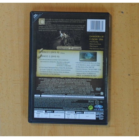 EL SEÑOR DE LOS ANILLOS LA COMUNIDAD DEL ANILLO - DVD