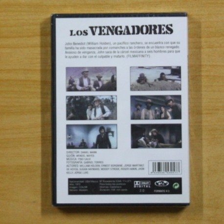 LOS VENGADORES - DVD