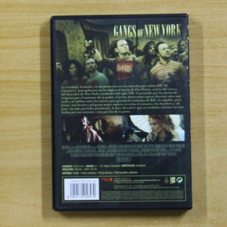 GANGS OF NEW YORK - DVD