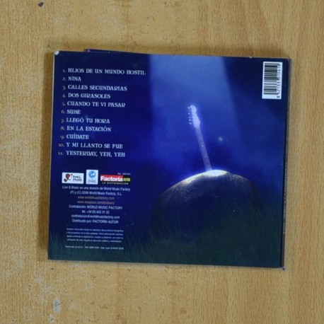 TONI BEIRO & LA RESISTENCIA - HIJOS DE UN MUNDO HOSTIL - CD