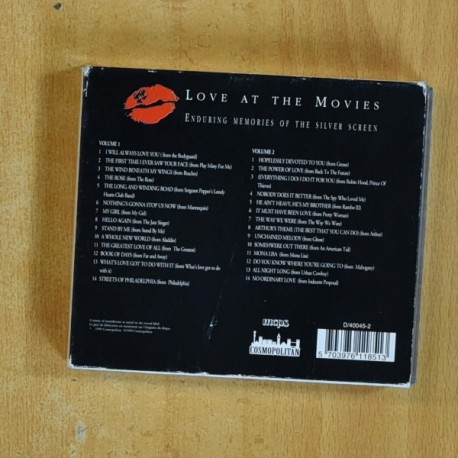 VARIOS - LOVE AT THE MOVIES - CD