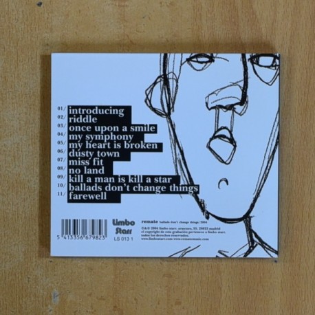 REMATE - BALLADS DONT CHANGE THINGS - CD