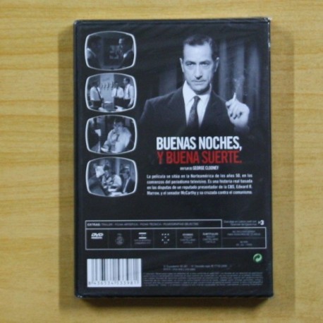BUENAS NOCHES Y BUENA SUERTE - DVD
