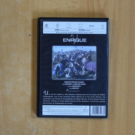 ENRIQUE V - DVD