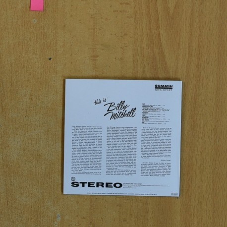 BILLY MITCHELL - THIS IS BILLY MITCHELL - CD