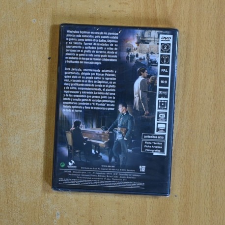 EL PIANISTA - DVD