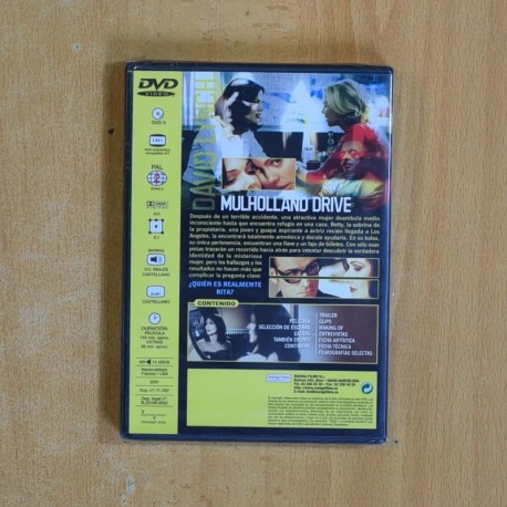MULHOLLAND DRIVE - DVD