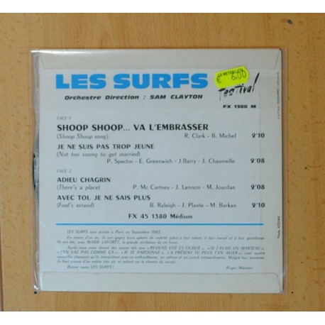 LES SURFS - SHOOPS SHOOPS + 3 - EP