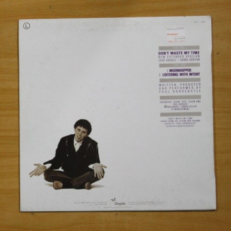 PAUL HARDCASTLE - DON´T WASTE MY TIME - MAXI