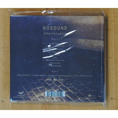 NOSOUND - AFTERHOUGHTS - CD