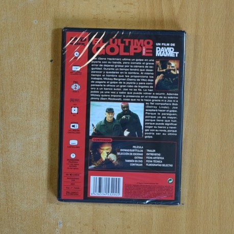 EL ULTIMO GOLPE - DVD