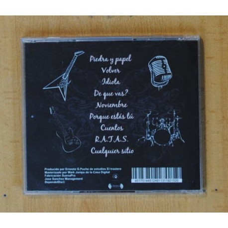 DEPENDEL DIA - MARTES - CD