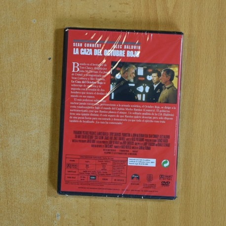 LA CAZA DEL OCTUBBRE ROJO - DVD