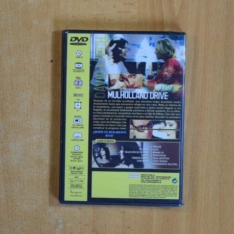 MULHOLLAND DRIVE - DVD