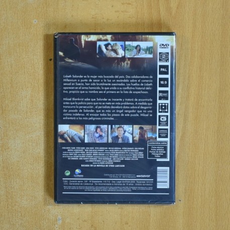 LA CHICA QUE SOÑABA CON UNA CERILLA Y UN BIDON DE GASOLINA - DVD