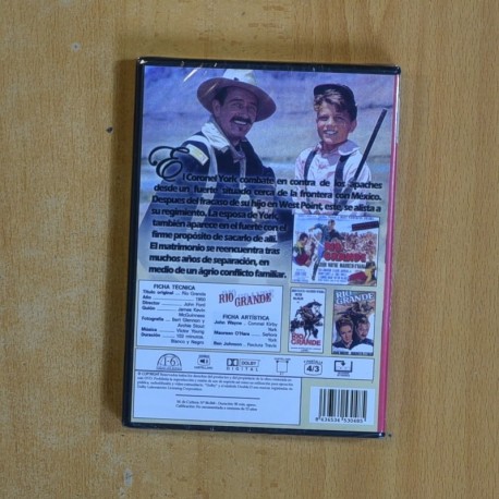 RIO GRANDE - DVD