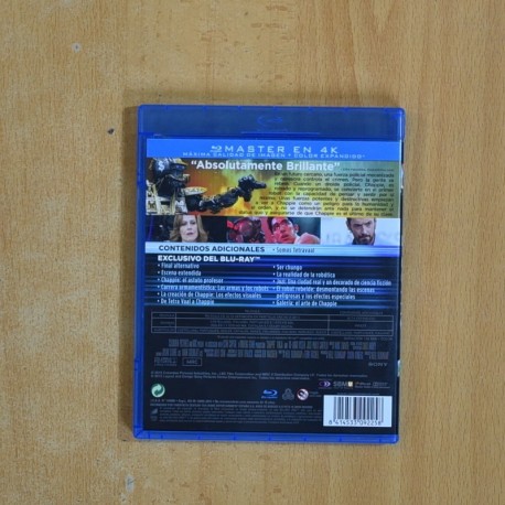 CHAPPIE - BLURAY