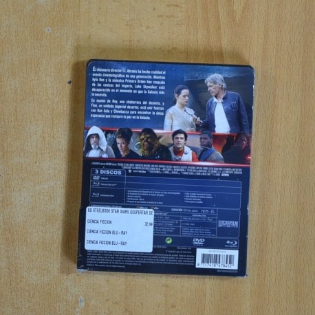 STAR WARS EL DESPERTAR DE LA FUERZA - BLURAY