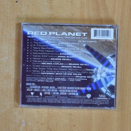 VARIOS - RED PLANET - CD
