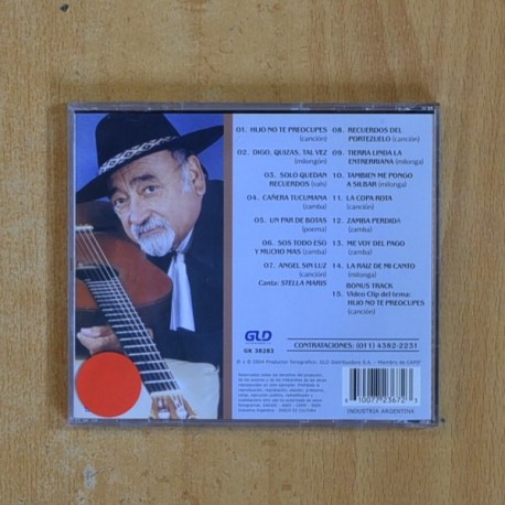 ARGENTINO LUNA - LA RAIZ DE MI CANTO - CD