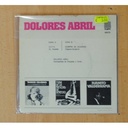 DOLORES ABRIL - VETE / SIEMPRE DE ACUERDO - SINGLE